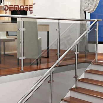 Wood Stair Glass Railing Systems Buy Stair Railing Safety Net Wood Railing Systems Wrought Iron Product On Alibaba Com
