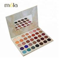 

Wholesale High Pigment Eye Shadow Marble Cardboard 35 Color Private Label Eyeshadow Palette