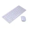 Factory price 78 keys 2.4G wireless mini keyboard mouse combos for desktop