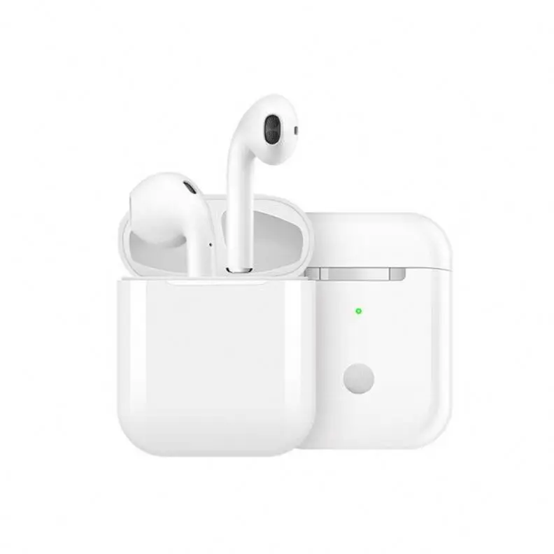 

i19 TWS Earphones BT 5.0 Wireless Touch Control 3D Earbuds Earphones Stereo Binaural Calls Headphone Headset, White