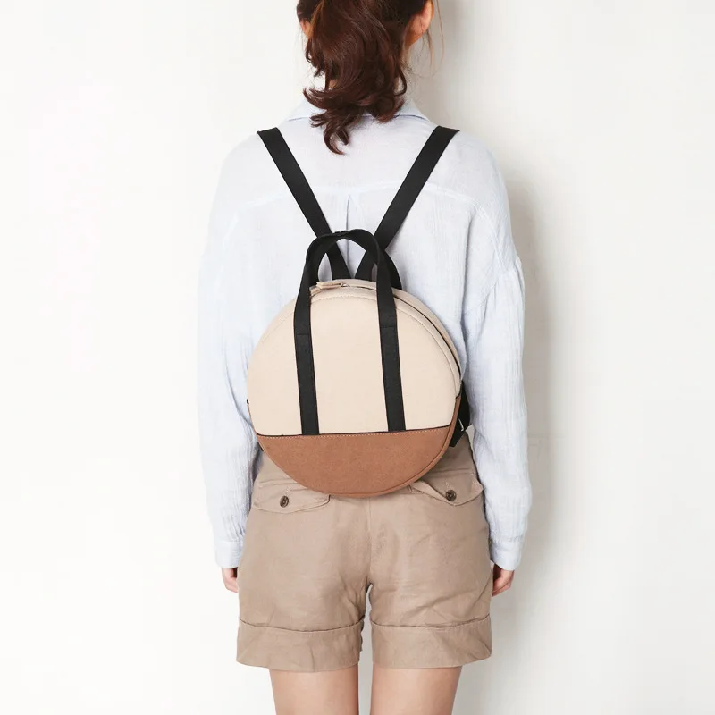 

Simple fashion felt backpack school travel bag, As picture or customized
