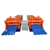 Various Styles Ibr Metal Galvanized Roof Sheet Glazed Tile Roll Making Forming Machine