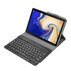 Ultra-thin Detachable Bluetooth Keyboard Leather Case for Galaxy Tab A 10.5 T590 / T595, with Holder (Black)