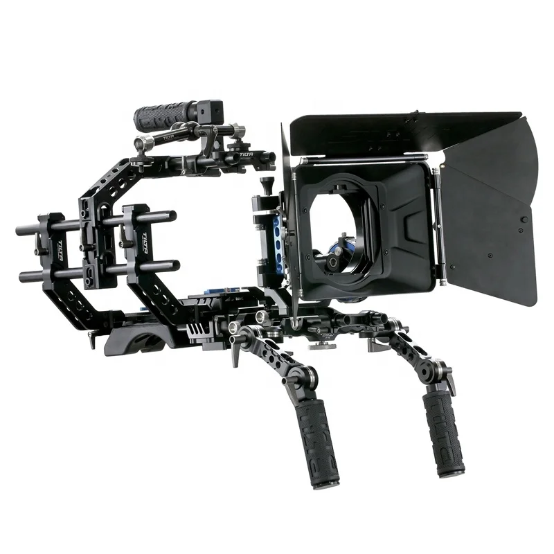 

Free Shipping Professional DSLR Camera Rig Tlita Matte Box Follow Focus