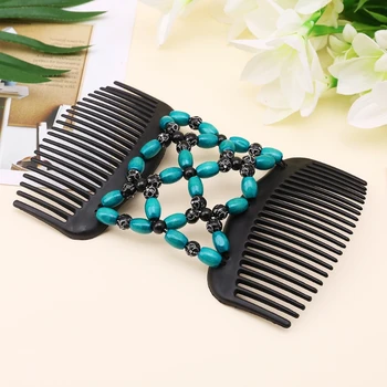 double hair comb