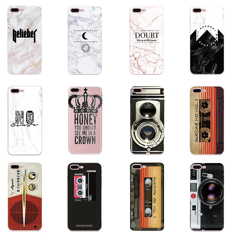 

New popular ultra thin soft tpu mobile phone cover fashional printing painted protective phone case for iphone 7, As photos show