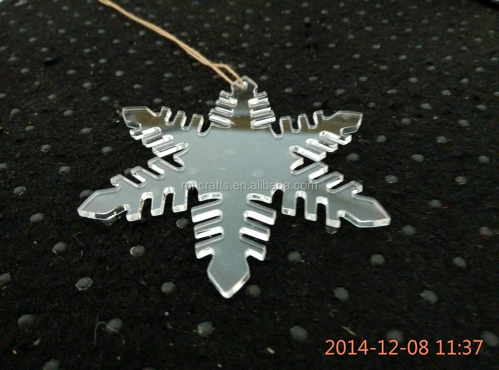 acrylic snowflake,christmas plastic snowflake,clear plastic snowflake, plastic snowflake,crystaL SNOWFLAKE PENDANT4.jpg
