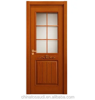 Newest Design Solid Wooden Door Frame Interior Stained Glass Doors Buy Interior Stained Glass Doors Wood Glass Door Design Glass Sliding Doors