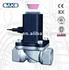 Gas solenoid valve with gas detector for kitchen security