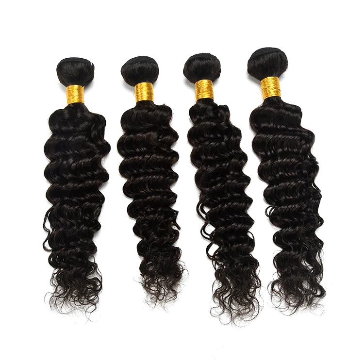 

8a Grade Cuticle Aligned Vendors Raw Virgin Brazilian hair bundles Long 40 inch Deep Wave Human Hair in mozambique
