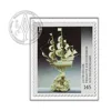 ASY Customized Dimensions Adhesive Paper Postage Stamps With Holes Anti-Counterfeit