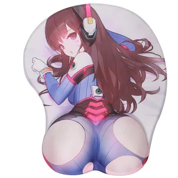 Anime Girl 3d Mouse Pad