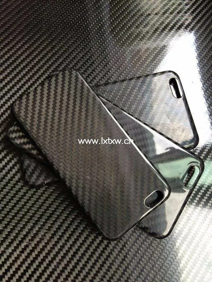 Carbon fiber case of glossy surface for iphone 6/6 plus