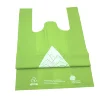 Corn starch grocery shopping bags bio plastic for bag