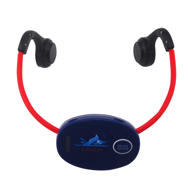 

Factory Price Bone Conduction Waterproof Receiver Wireless Earphone H-902 for Swimming Training, Blue