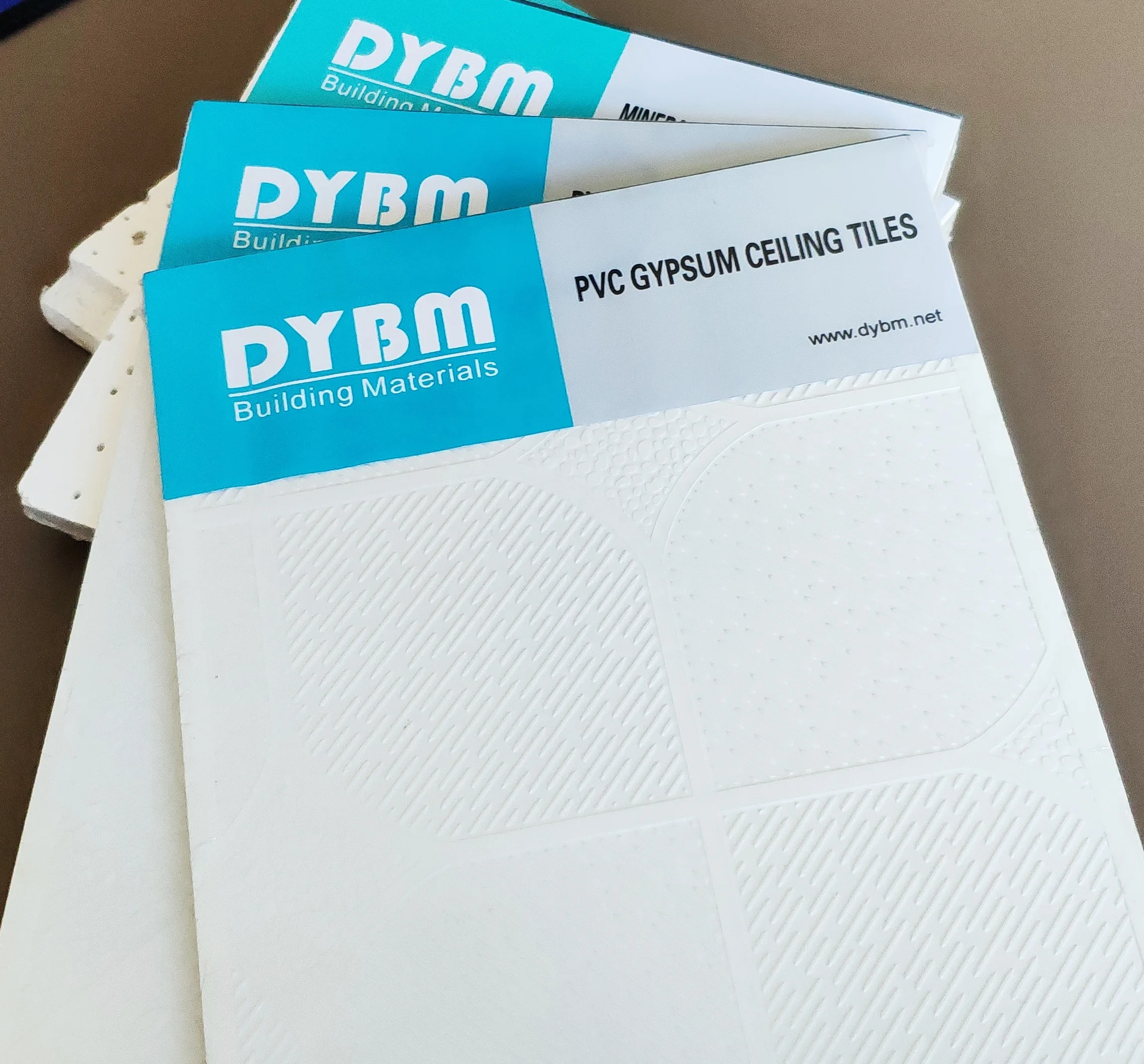 
pvc laminated gypsum tile/false gypsum ceiling 