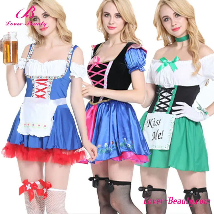 

Off Shoulder Sexy Ruffles Dress Funny Brazilian Carnival Costume