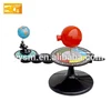Astronomy study hand movement earth sun moon celestial body motion law model planetarium