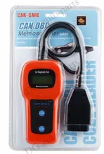 U480 OBD2 Car/Truck Auto Diagnostic Engine Scanner Fault Code Reader Car Diagnostic Tool U480 Universal OBD2 free shipping