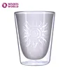 Double Wall Glasses Insulated Thermo Glass Coffee Mug for Espresso Milk Tea Water Beverage