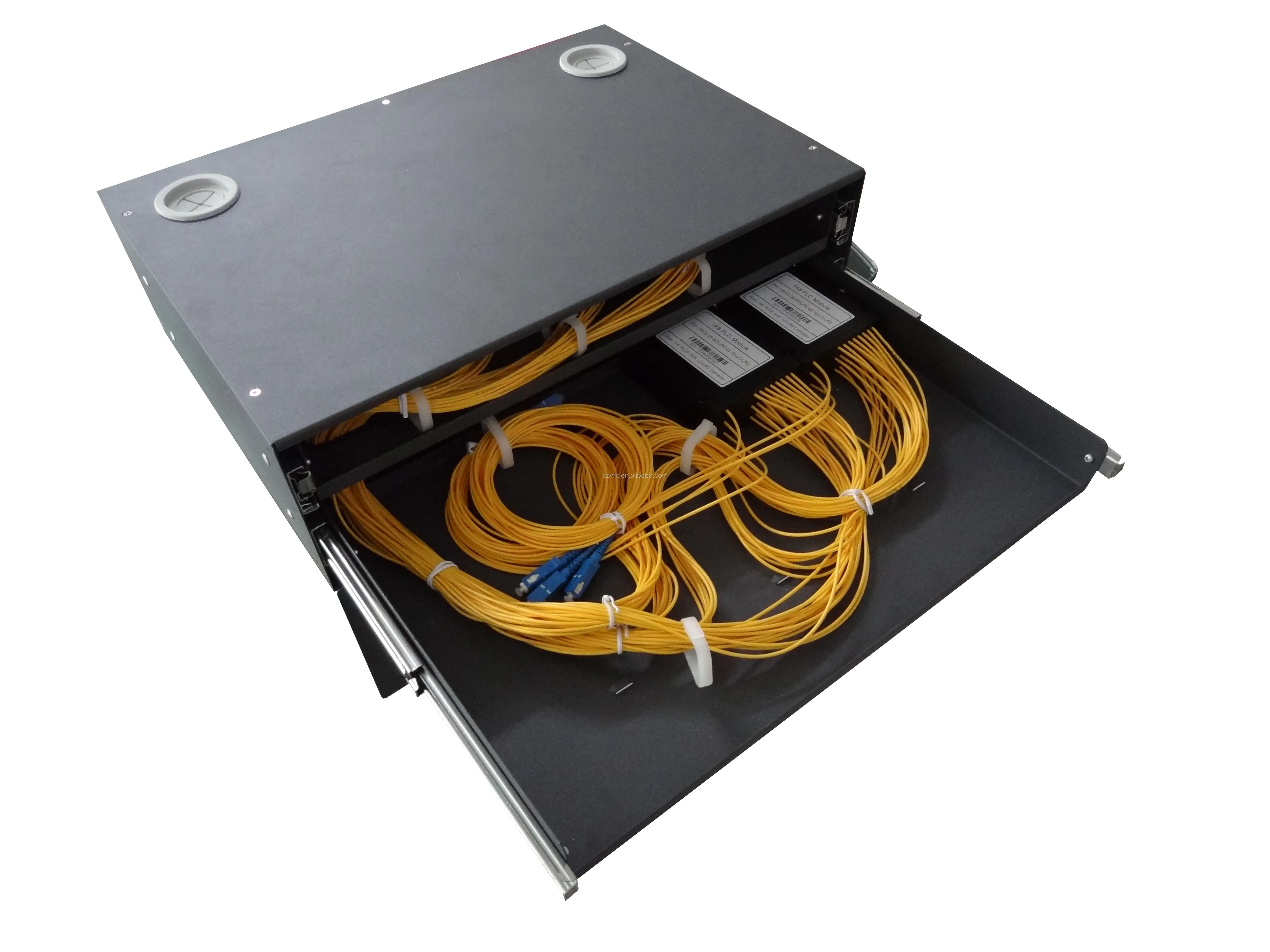 1*8 1*16 1*32 Port Rack Mount FTB Fiber Optical Cable Splitter Box 19