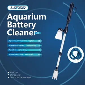 Image of Aquarium Battery Cleaner Electric Sand Washing Device Water Changer Pump Filter for Aquarium Fish Tank