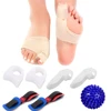 Bunion Corrector & Relief Kit 8PCS,Bunion Sleeve Toe Separators Exercise Strap & Spiky Massage Ball Pain Relief Hallux Valgus