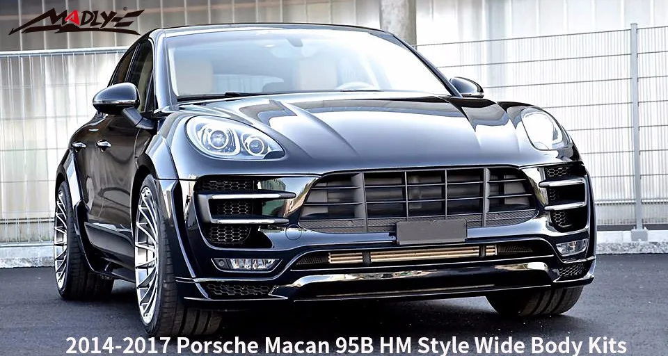 2014-2017 Hm Style Wide Body Kits For Porsche Macan 95b Body Kits For ...