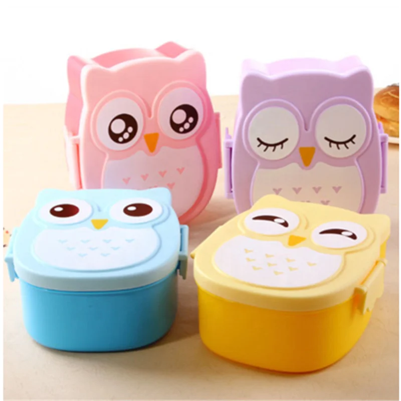 

2019 Hot New Korean Style BPA Free food container school lunch box kids bento tiffin lunch box for promotion, Blue/yellow/ pink/ purple