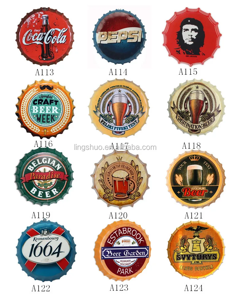 35cm Customized Metal Tinplate Bottle Caps /beer Bottle Caps Buy Beer