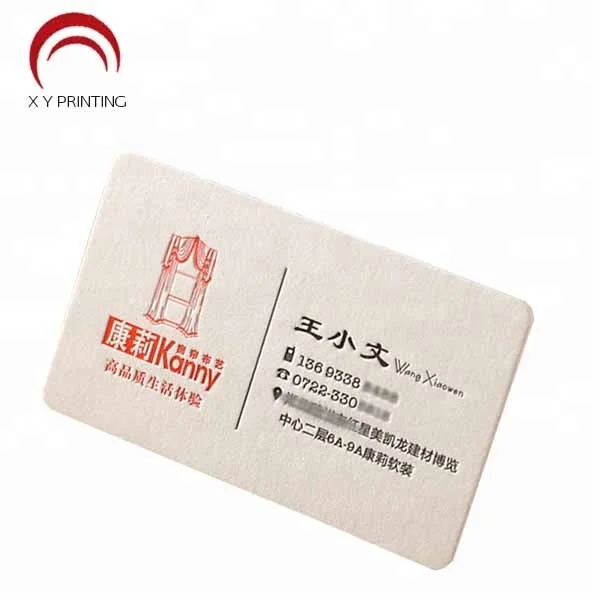 
China Factory Custom Plastic Transparent Calling /Visiting / Name /Business Card Printing 