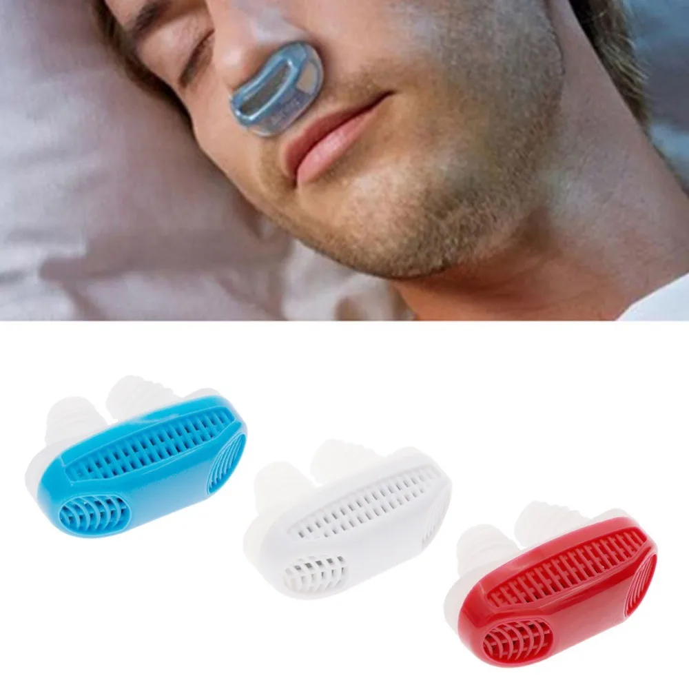 

Silicone Anti Snore Nasal Dilators Apnea Aid Device Stop Snoring Nose Clip Nose Breathing Apparatus Stop Snoring Devices