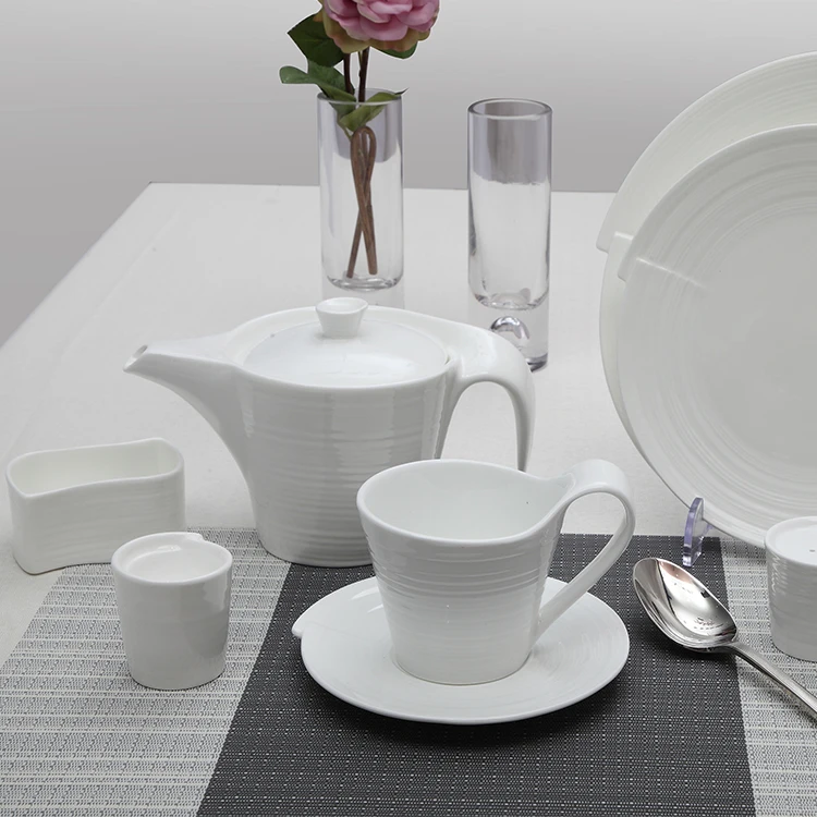 factory white porcelain tableware dinner set