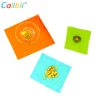 Protect the ocean solid color reusable beeswax food wrap zero waste