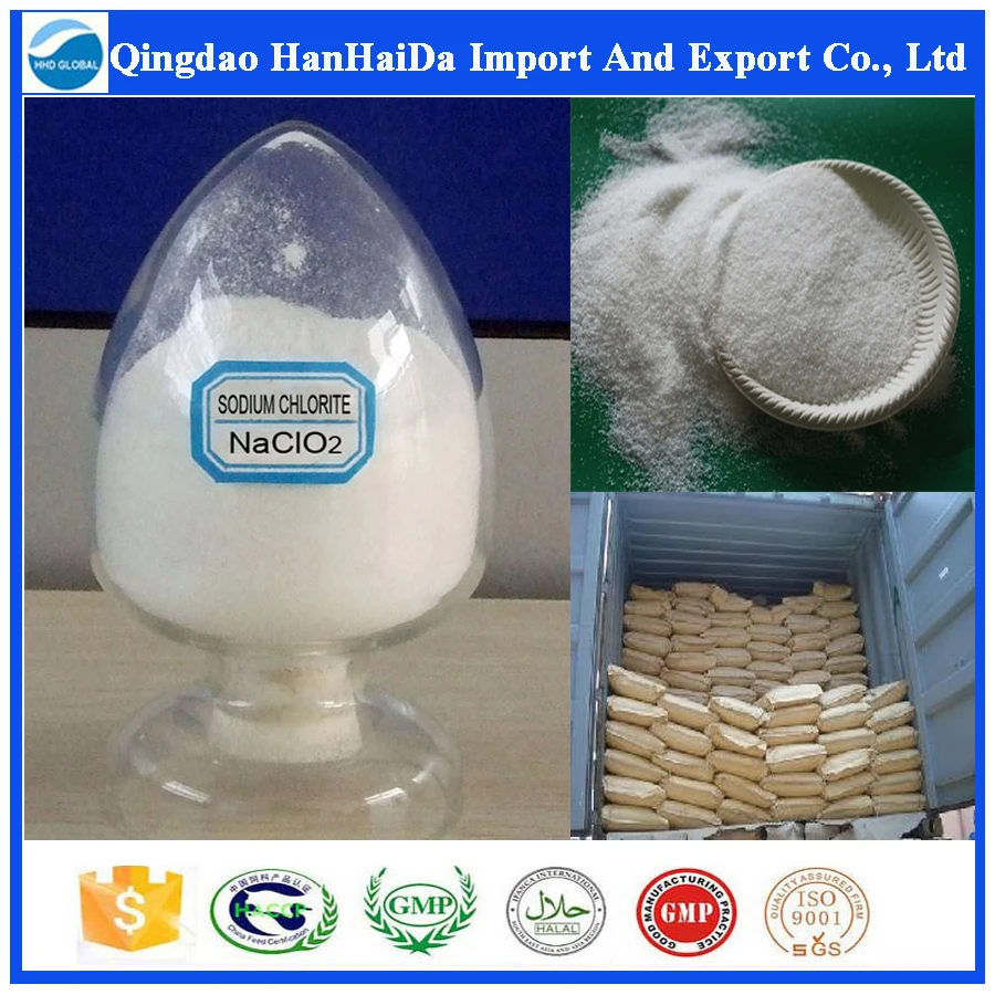 Top quality sodium chlorite / NaClO2 / CAS no 7758-19-2 with reasonable price on hot selling!!