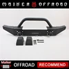 Front Bumper w Winch Guidewire Device for wrangler jk 2007+