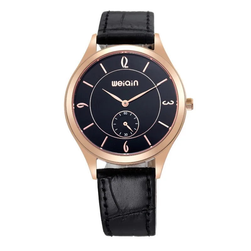 2265 fashion genuine leather strap stainless steel case sapphire