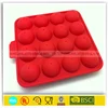 Silicone cake pop form