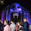 custom inflatables arch for halloween activity decoration inflatable halloween squelette