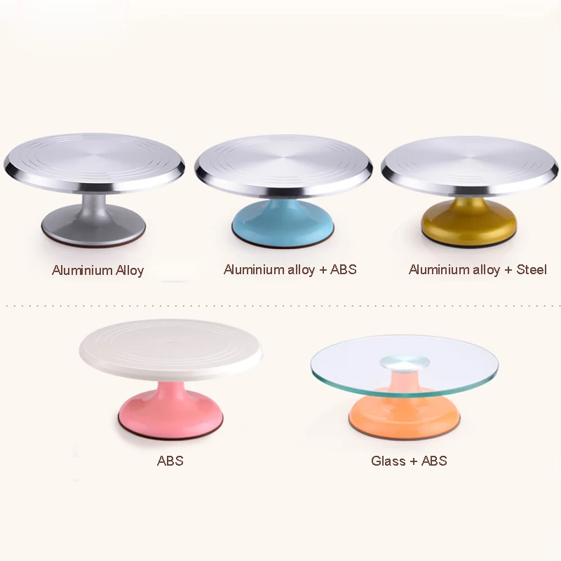 

Wholesale High Quality Silver Color Aluminium Alloy Cake Decorating Stand