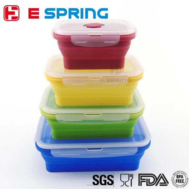 Bulk Buy Custom Silicone Baby Collapsible Snack Container Wholesale - ZSR