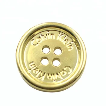 Custom Engraved Gold Plastic Shirt Buttons - Buy Custom Engraved ...