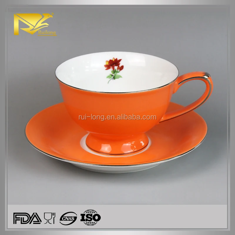 China Products Wholesale Ceramic Disposable Porcelain Cup And Saucer