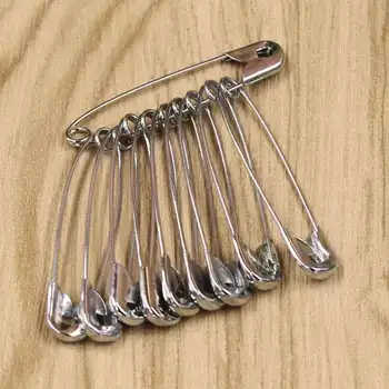 New Extra Large Safety Pins Silver Gold Metal Crafting Diapers