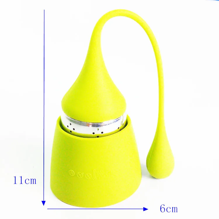 Water Drop Tea Filter/ Wholesale Infusion Tea Gadgets Tea Strainer Set