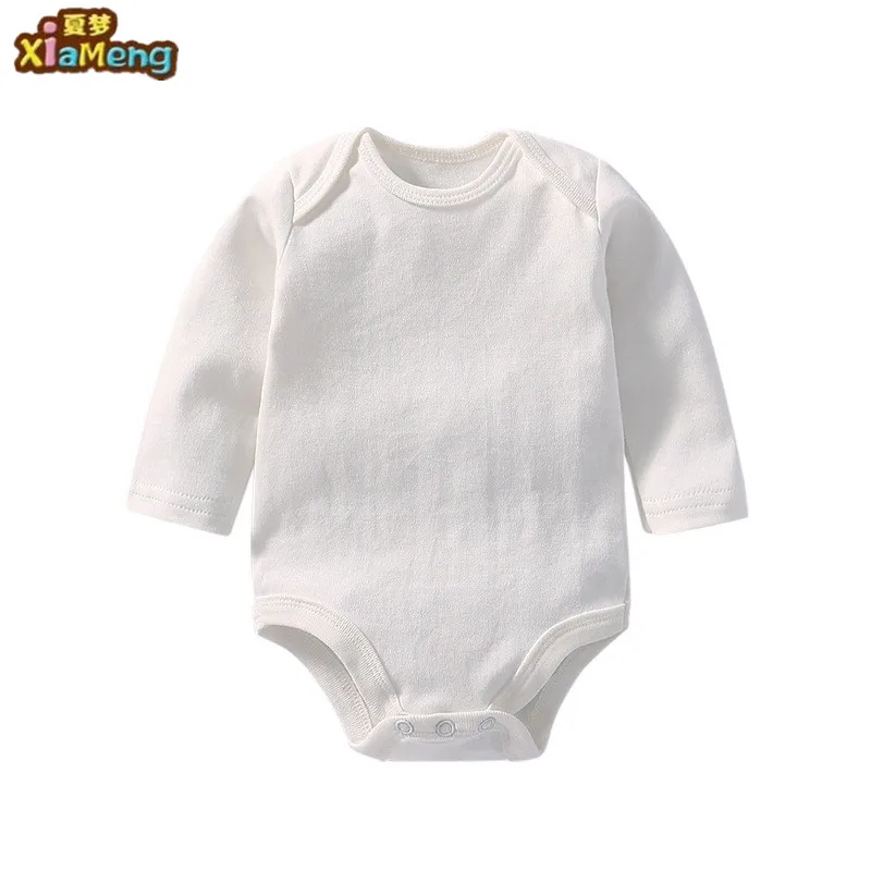 

Wholesale infant and toddler bodysuits sleeveless& short& long sleeve 100% cotton plain white baby onesie