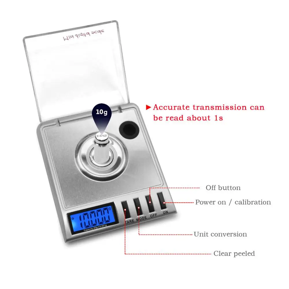 20g digital pocket scale electronic weighing balance