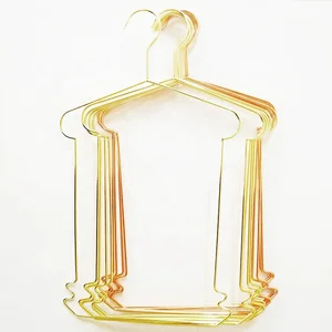 Image of metal iron swimsuit hanger for rose gold hanger oem Private customized as required