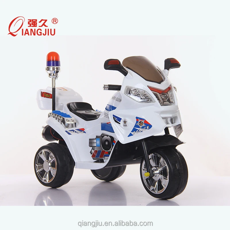battery powered police motorcycle