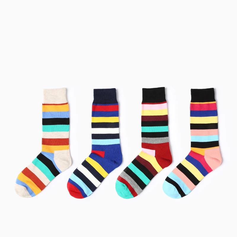 

Bonypony Mens Wholesale Fashion Stripes Design Dress Socks